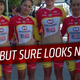 Illustration for article titled This Colombian Womens Cycling Team Uniform Looks Pretty, Um, Naked